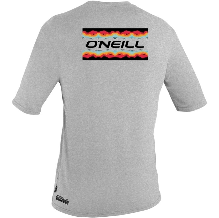 2024 O'Neill Mens Trvlr Hybrid Short Sleeve 'Jordy' Sun Shirt 5618SB - Overcast